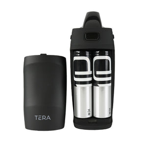 Boundless Tera Vaporizer Batteries Inserted