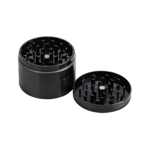 Aerospaced by HS 4 Piece Grinder 2.5 Black Open