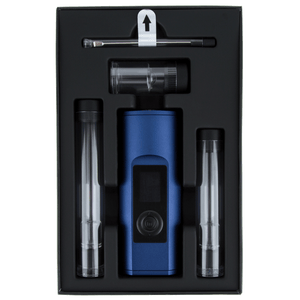 Arizer Solo 2 Vaporizer blue inside of box