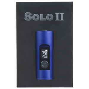 Arizer Solo 2 Vaporizer blue box