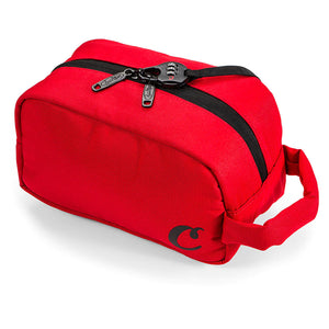 Cookies Head Stash Toiletry Bag Red