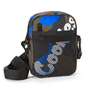 Cookies Layers Honeycomb Shoulder Bag Nylon Blue Camo