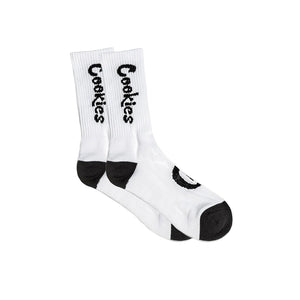 Cookies Socks Original Mint White with Black Logo