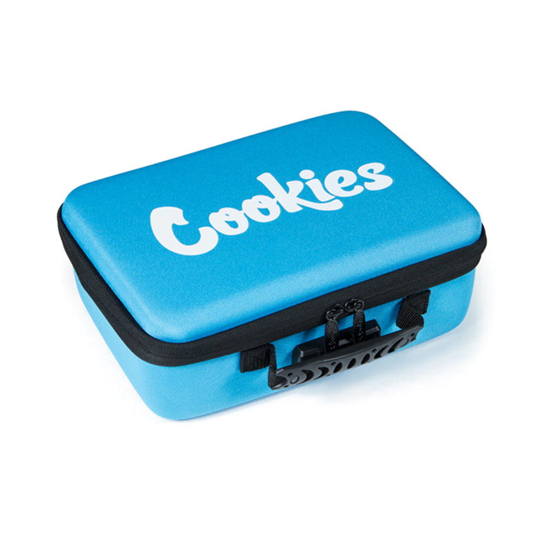 Cookies Strain Case with Lock Blue