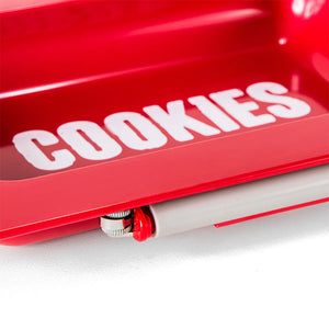 Cookies V3 Rolling Tray 3.0 Red Lighter Holder