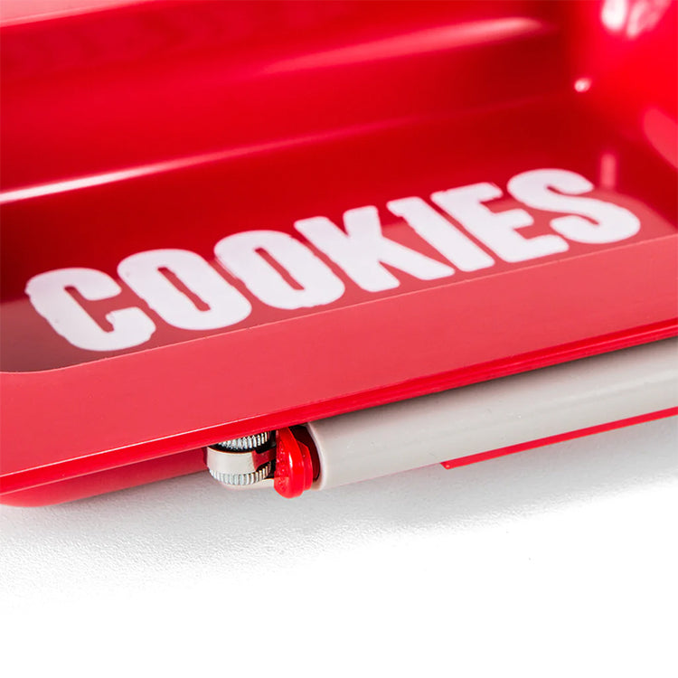 Cookies V3 Rolling Tray 3.0 Red Lighter Holder
