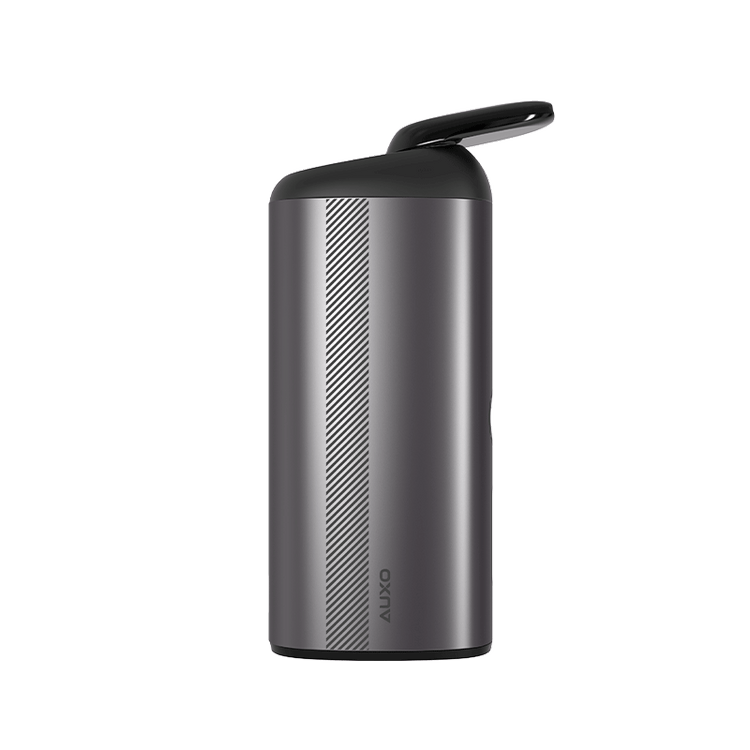AUXO Calent Vaporizer Silver with Mouthpiece Extended