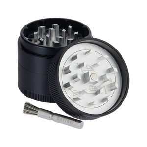 Davinci Miqro Dosage Grinder Open with Brush