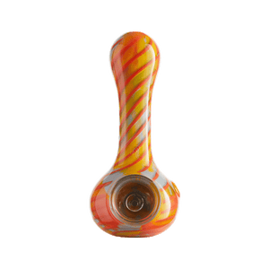 Eyce ORAFLEX Spiral Spoon Yellow with Orange Stripes