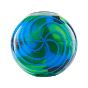 Eyce ORAFLEX Spiral Spoon Green with Blue Stripes Bottom