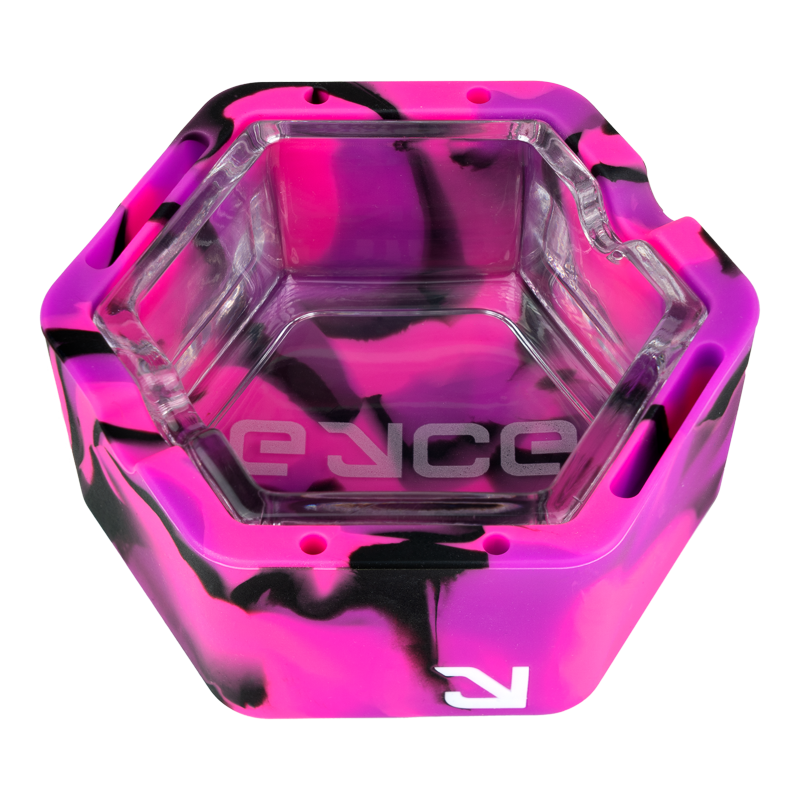 Eyce Proteck Glass Series Ash Tray Pink