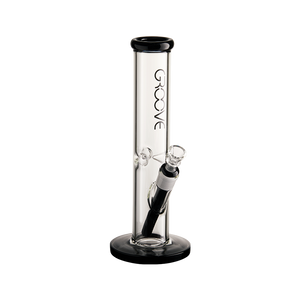 Groove Straight Tube Water Pipe