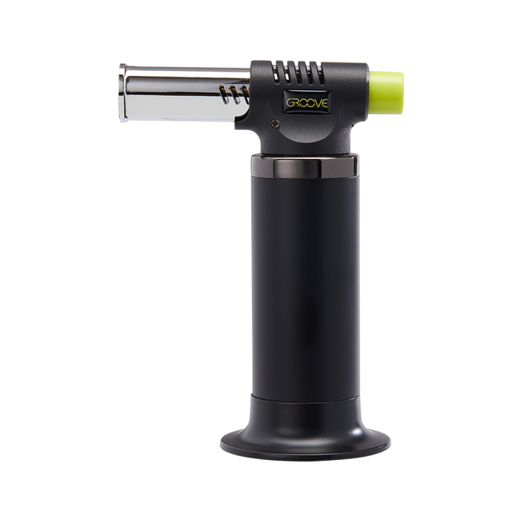 Groove Spark Butane Torch Black and Yellow