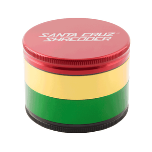 Santa Cruz Shredder 4 Piece Grinder Rasta