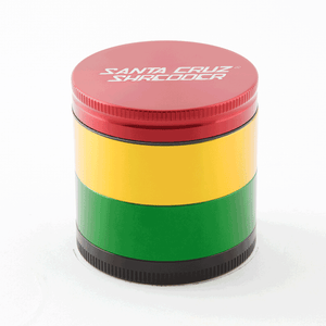 Santa Cruz Shredder 4 Piece Grinder Rasta