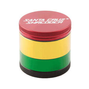 Santa Cruz Shredder 4 Piece Grinder Rasta