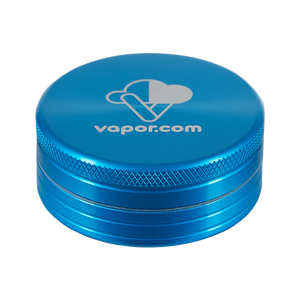 VAPOR.com Aluminum 2 piece grinder Blue