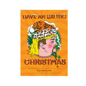 Have an Exotic Christmas 420 Cardz Christmas Card