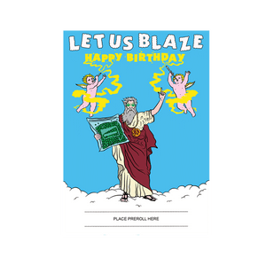 Let us blaze happy birthday 420 Cardz Birthday Card
