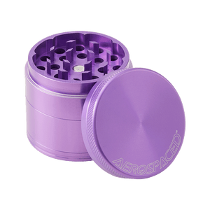 Aerospaced by HS 4 Piece Grinder 1.6 Light Purple