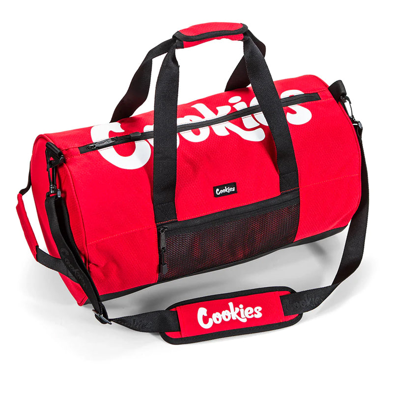 Cookies Summit Ripstop Smell Proof Duffle Bag Red