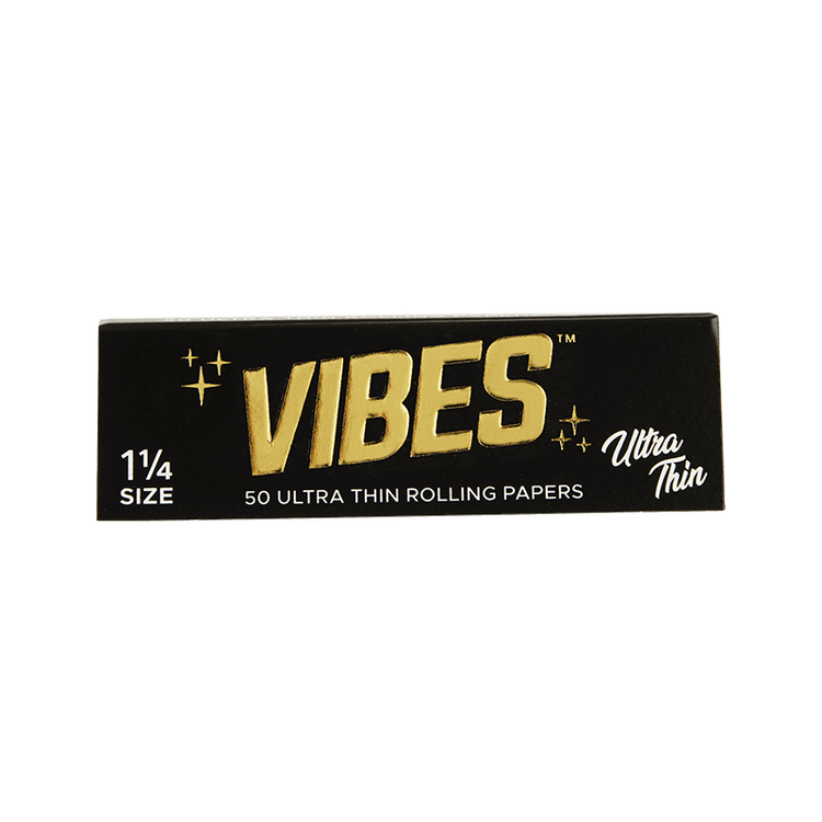 VIBES Rolling Papers 1 1/4 Size Single Pack Ultra Thin