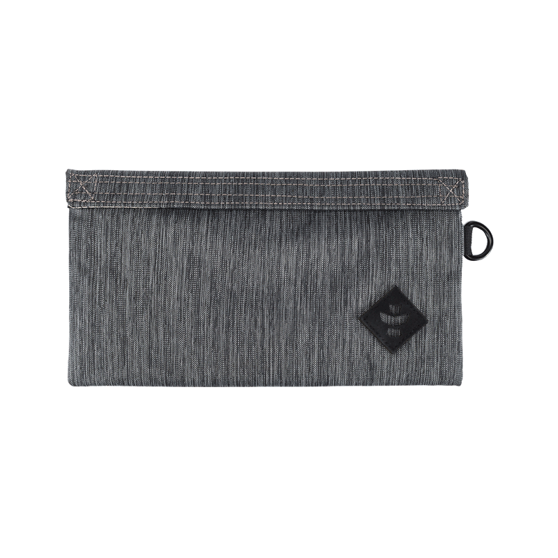 Revelry Confidant Smell Proof Pouch Striped Grey