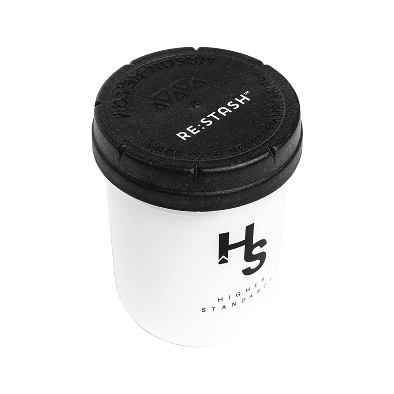 Higher Standards Re:Stash Jar with Lid