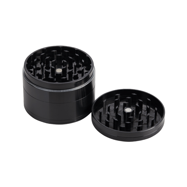 Aerospaced by HS 4 Piece Grinder 2.5 Black Open