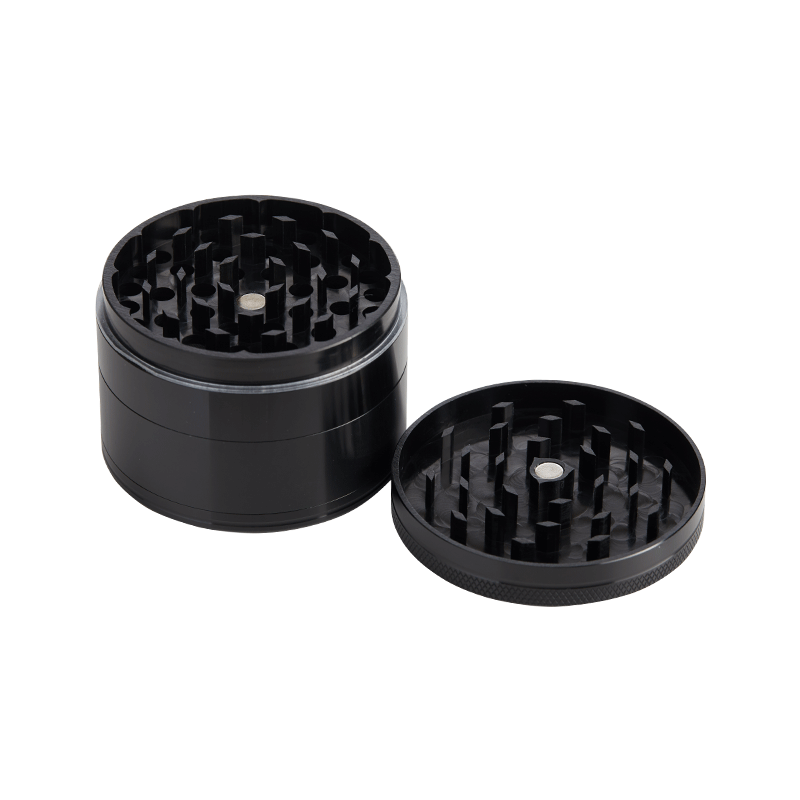 Aerospaced by HS 4 Piece Grinder 2.5 Black Open