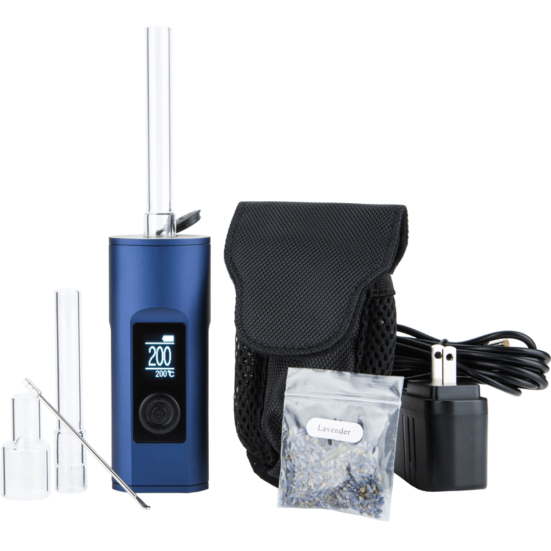 Arizer Solo 2 Vaporizer blue with included items
