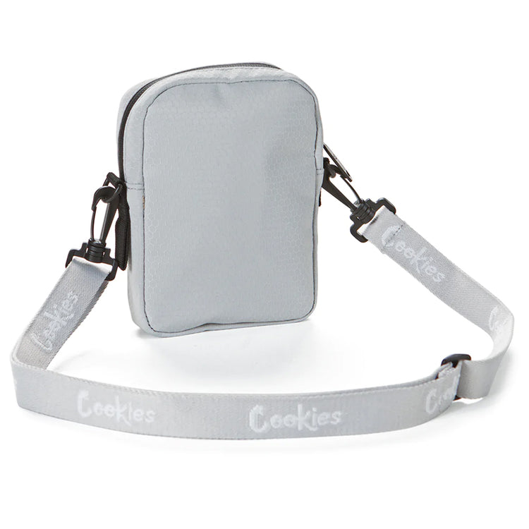 Cookies Layers Honeycomb Shoulder Bag Nylon White back