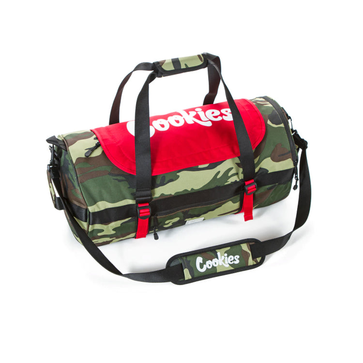 Cookies Parks Utility Duffle Bag Green Camo