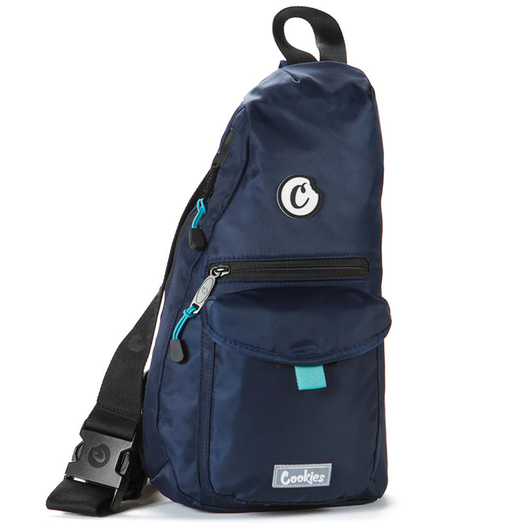 Cookies Traveler Sling Bag Nylon Navy