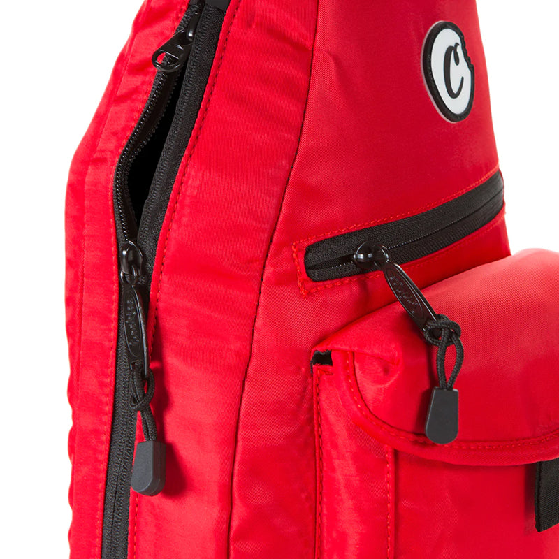 Cookies Traveler Sling Bag Nylon Red Zipper