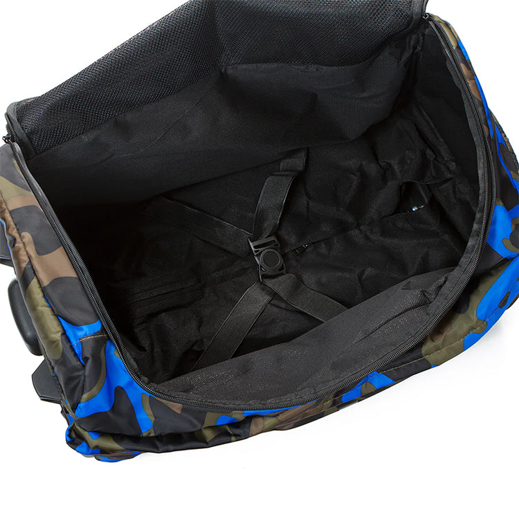 Cookies Trek Roller Travel Bag Blue Camo Inside