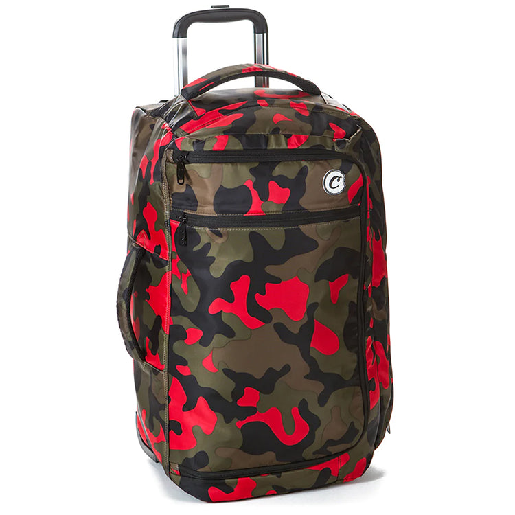 Cookies Trek Roller Travel Bag Red Camo