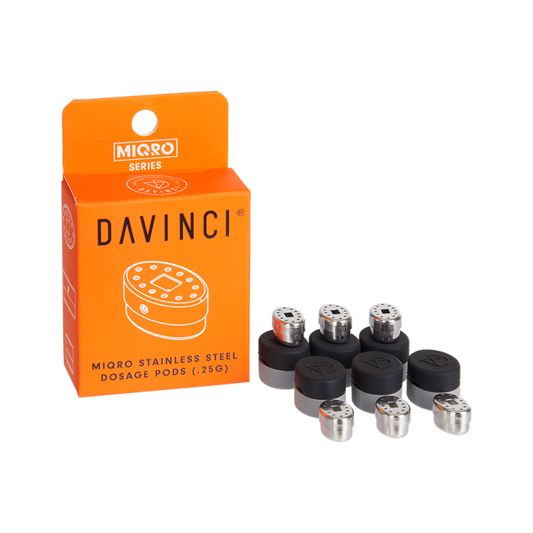 Davinci Miqro Dosage Pods and Box