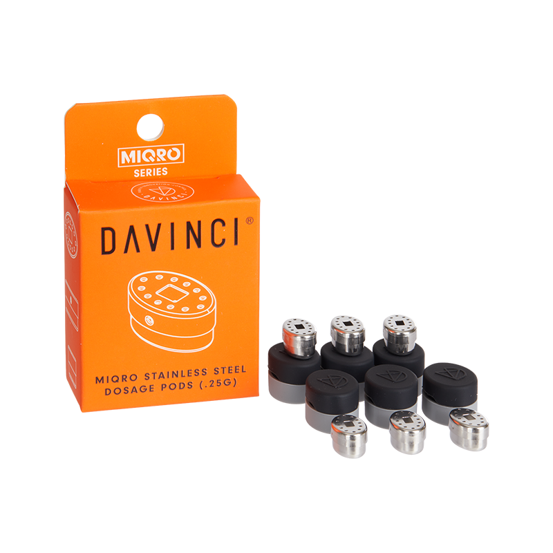 Davinci Miqro Dosage Pods and Box