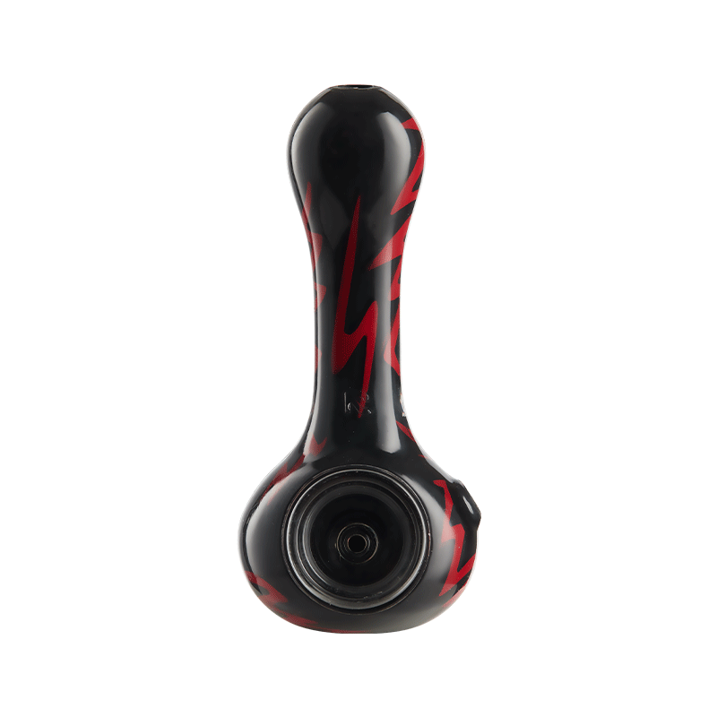 Eyce ORAFLEX Switchback Spoon Black with Red Zigzags