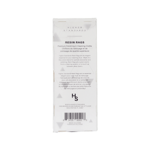 Higher Standards Resin Bag Back of Box
