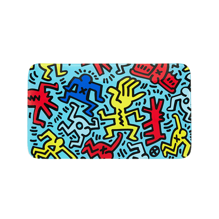 K.Haring Tray Blue Multi Colored