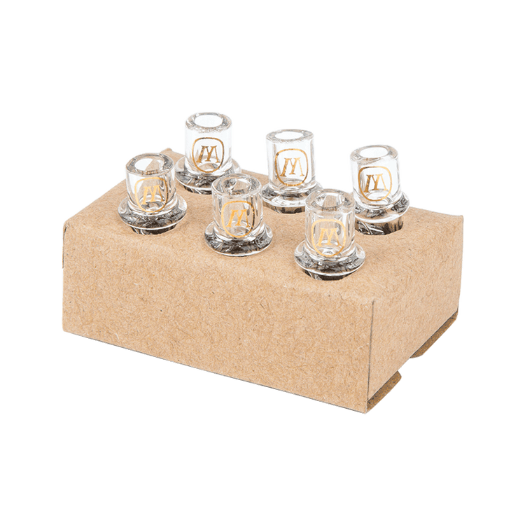 Marley Natural Glass Filter Tips 7mm Pack of 6 Clear