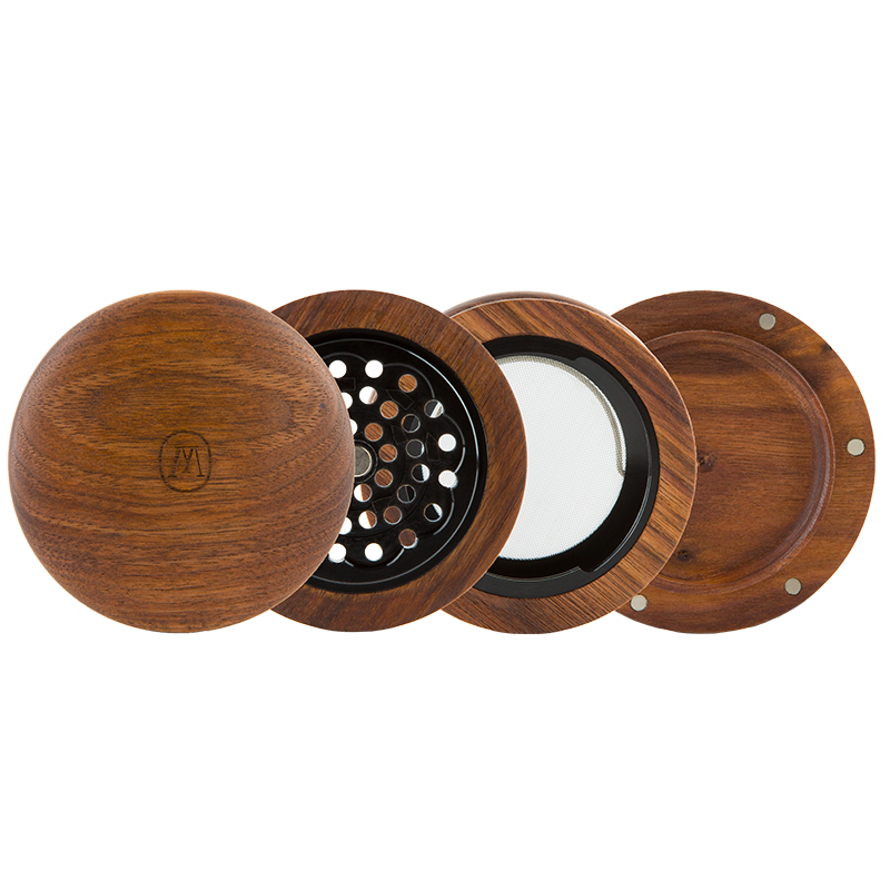 Marley Natural Grinder 4 Piece Large Black Walnut Pieces