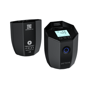 Octave Terp Timer Black Back and Front