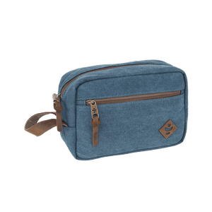 Revelry Supply Stowaway Smell Proof Toiletry Bag Blue