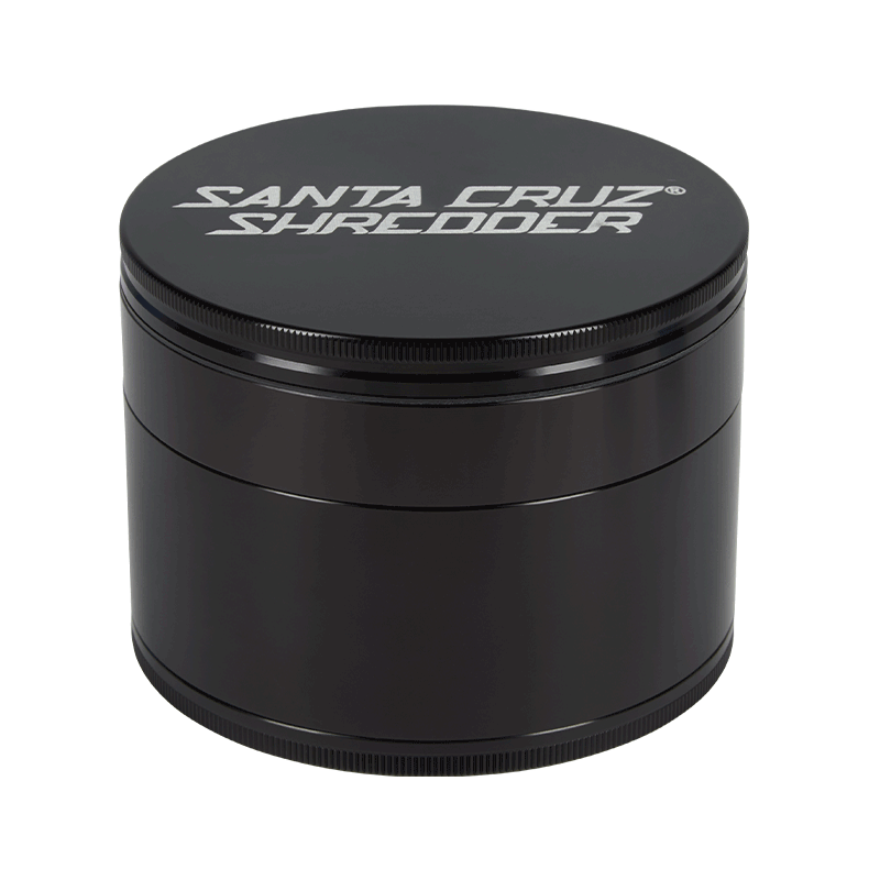 Santa Cruz Shredder 4 Piece Grinder Black