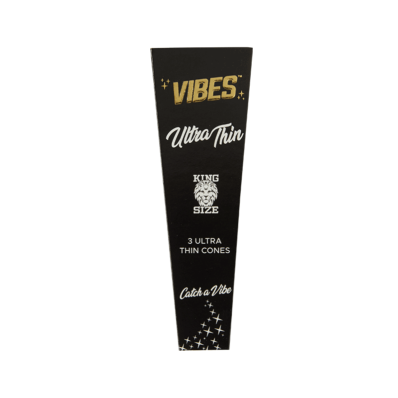 VIBES Cones Coffin Single Pack Ultra Thin King Size