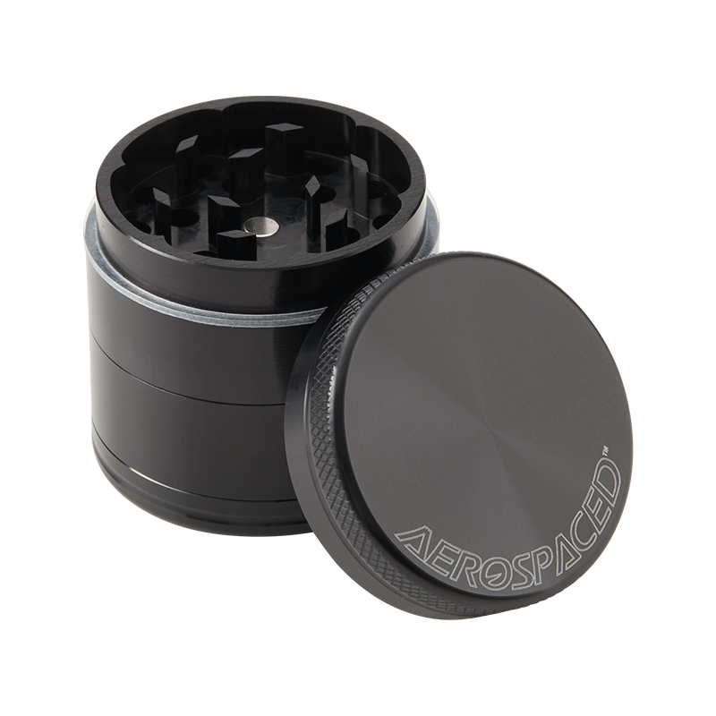 Aerospaced by HS 4 Piece Grinder 2.0 Black