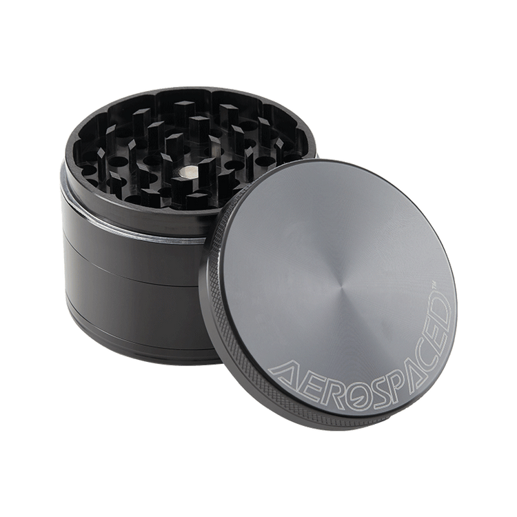 Aerospaced by HS 4 Piece Grinder 2.5 Black